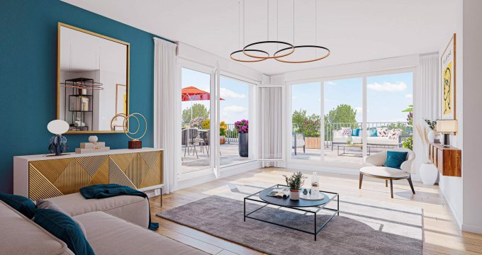 Achat / Vente appartement neuf Bouaye en coeur de ville et proche gare TER (44830) - Réf. 13811