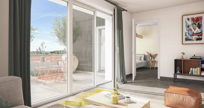 Achat / Vente appartement neuf Orvault à 7 minutes à pied de la piscine (44700) - Réf. 12226