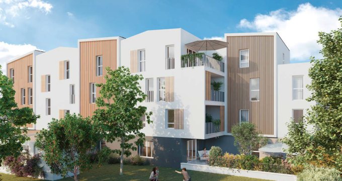 Achat / Vente appartement neuf Saint-Nazaire résidence contemporaine proche des commodités (44600) - Réf. 7816