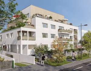 Achat / Vente appartement neuf Nantes quartier Bords de Sèvre à 10 min à pied des Roches Vertes (44000) - Réf. 8809