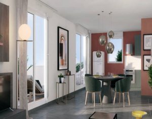 Achat / Vente appartement neuf Nantes quartier Sainte Thérèse au pied du tramway 3 (44000) - Réf. 6950