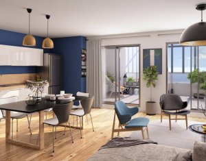 Achat / Vente appartement neuf Saint-Herblain proche de la Chézine (44800) - Réf. 6567