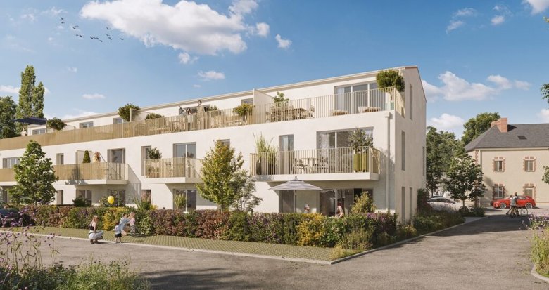 Achat / Vente appartement neuf Aigrefeuille-sur-Maine au coeur du bourg (44140) - Réf. 8087