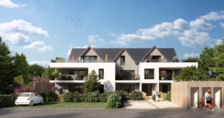 Achat / Vente appartement neuf La Baule-Escoublac à 5 min du parc naturel et de la plage (44500) - Réf. 8320