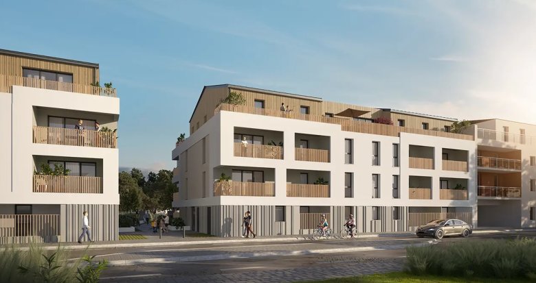 Achat / Vente appartement neuf La Chapelle sur Erdre, une résidence intimiste en coeur de ville (44240) - Réf. 7512