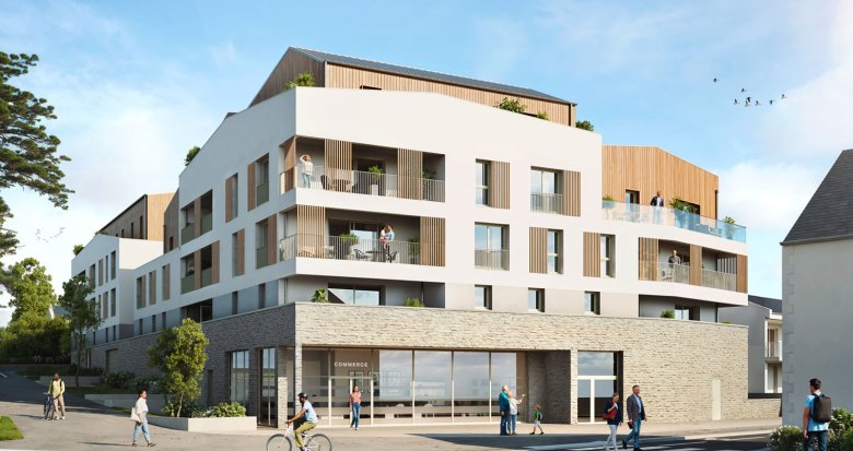 Achat / Vente appartement neuf Mauves-sur-Loire en plein coeur de bourg (44470) - Réf. 13178