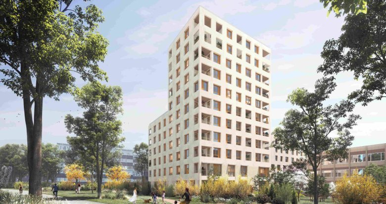 Achat / Vente appartement neuf Nantes à deux pas du centre commercial Beaulieu (44000) - Réf. 8317
