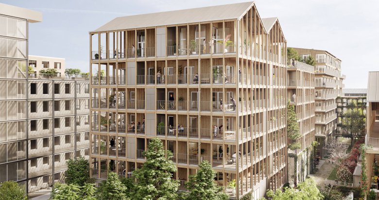 Achat / Vente appartement neuf Nantes au coeur du quartier de la Création (44000) - Réf. 7106