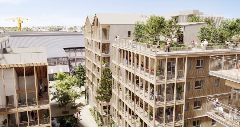 Achat / Vente appartement neuf Nantes au coeur du quartier de la Création (44000) - Réf. 7106