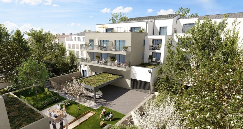 Achat / Vente appartement neuf Nantes face au Parc de Procé proche commerces (44000) - Réf. 13118