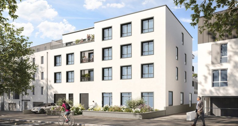 Achat / Vente appartement neuf Nantes face au Parc de Procé proche commerces (44000) - Réf. 13118