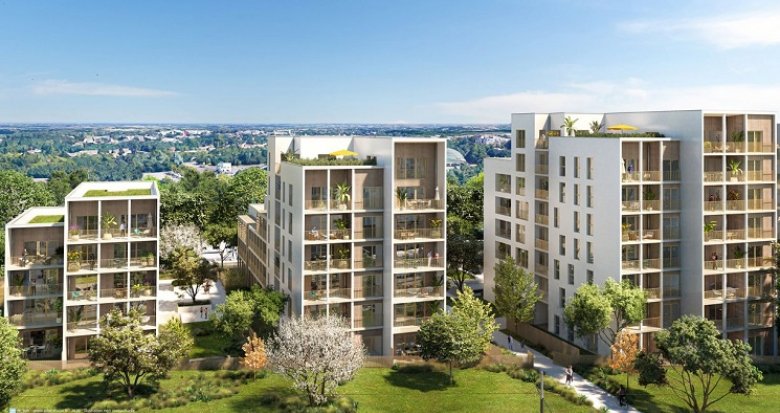 Achat / Vente appartement neuf Nantes à 15 min à pied de la Vallée de l'Erdre (44000) - Réf. 6171