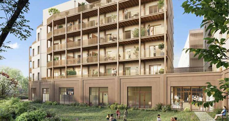 Achat / Vente appartement neuf Nantes quartier Bottière-Chénaie proche tramway (44000) - Réf. 12901