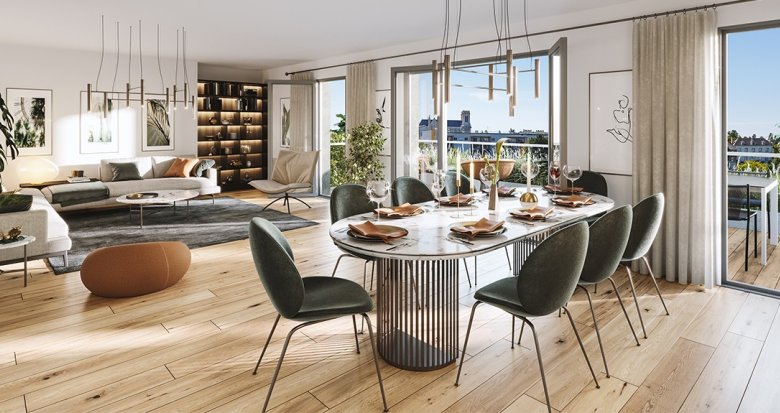 Achat / Vente appartement neuf Nantes quartier des Hauts-Pavés - Saint-Félix (44000) - Réf. 9556