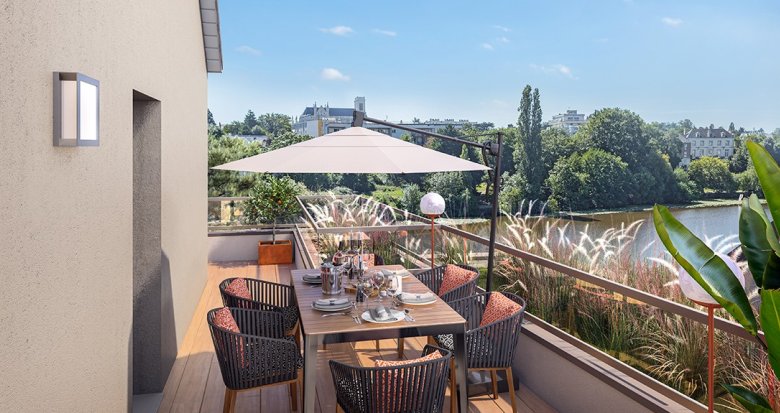 Achat / Vente appartement neuf Nantes quartier des Hauts-Pavés - Saint-Félix (44000) - Réf. 9556