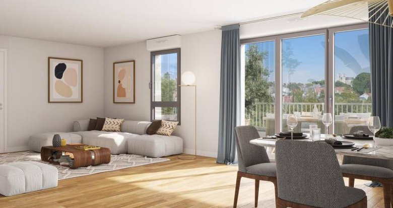 Achat / Vente appartement neuf Nantes quartier familial proche du centre-ville (44000) - Réf. 12185