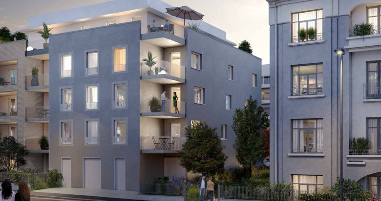 Achat / Vente appartement neuf Nantes quartier haut pavé, clinique Sourdille (44000) - Réf. 6618