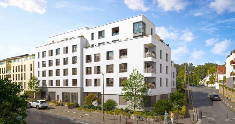 Achat / Vente appartement neuf Nantes résidence de service à deux pas du Parc de la Gaudinière (44000) - Réf. 12168