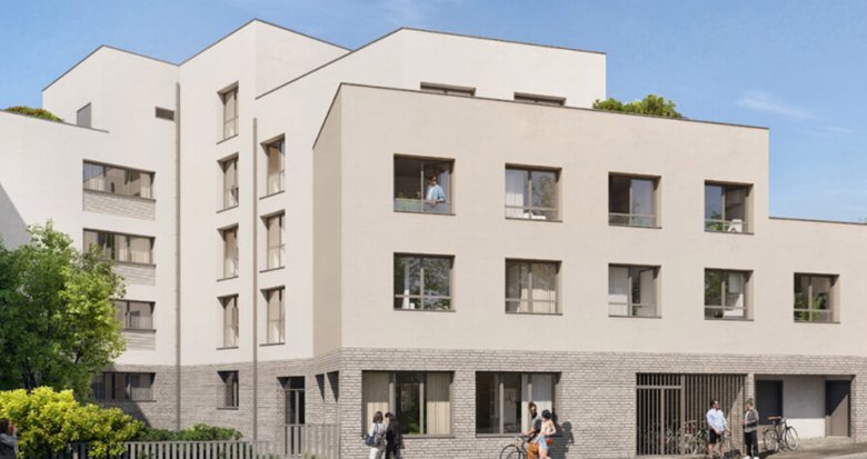Achat / Vente appartement neuf Nantes résidence étudiante à 15mn à vélo du centre-ville (44000) - Réf. 13015