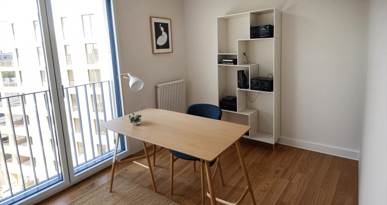 Achat / Vente appartement neuf Nantes résidence étudiante à 15mn à vélo du centre-ville (44000) - Réf. 13015