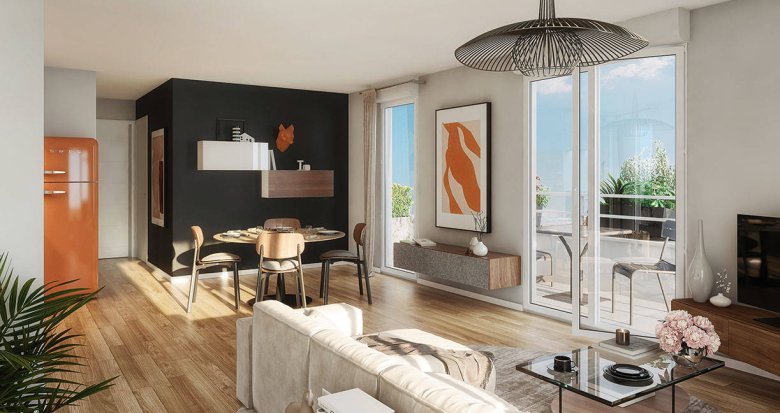 Achat / Vente appartement neuf Nantes Sainte Thérèse proche commodités (44000) - Réf. 6959