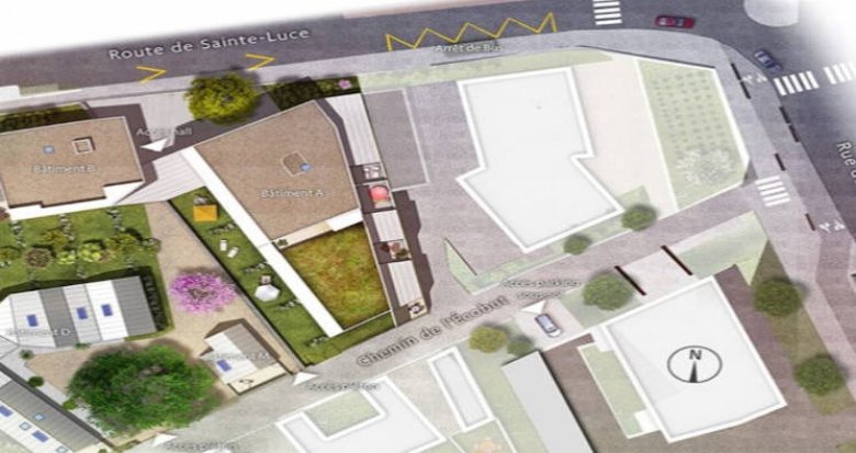 Achat / Vente appartement neuf Nantes secteur Doulon proche tramway (44000) - Réf. 4719