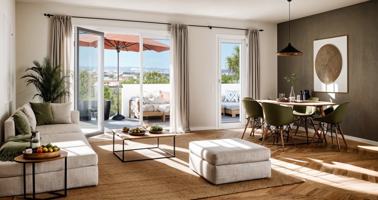 Achat / Vente appartement neuf Orvault à 18 min du centre historique de Nantes proche tram T3 (44700) - Réf. 13333