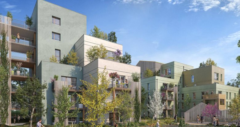 Achat / Vente appartement neuf Orvault à 7 minutes à pied de la piscine (44700) - Réf. 12226