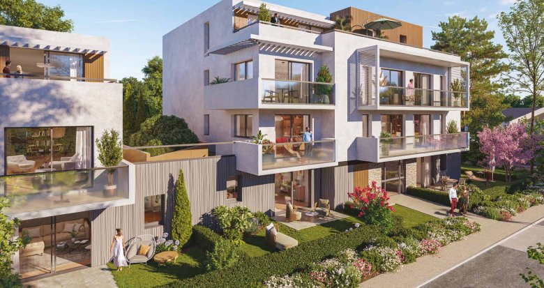 Achat / Vente appartement neuf Pornichet à 8 min à pied de la plage de la Bonne Source (44380) - Réf. 11192