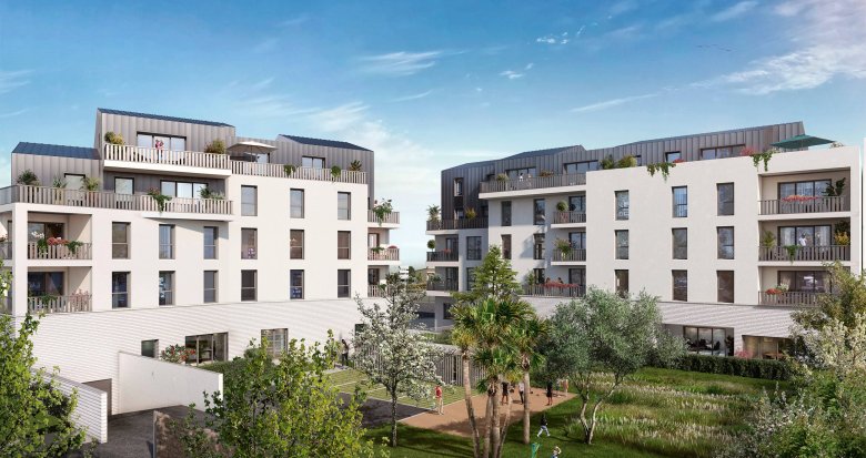 Achat / Vente appartement neuf Rezé au cœur du quartier Butte de Praud (44400) - Réf. 6162
