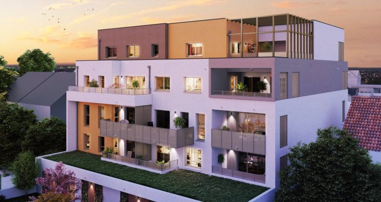 Achat / Vente appartement neuf Saint-Herblain proche de la Chézine (44800) - Réf. 6567