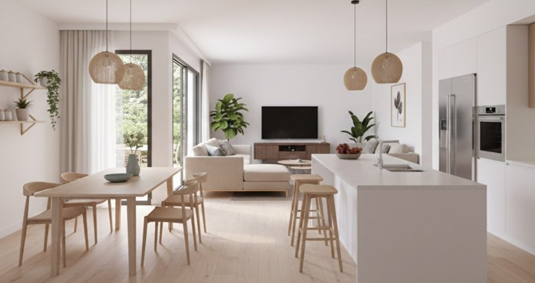 Achat / Vente appartement neuf Saint-Nazaire à 15 min à vélo de la Grande Plage (44600) - Réf. 13747