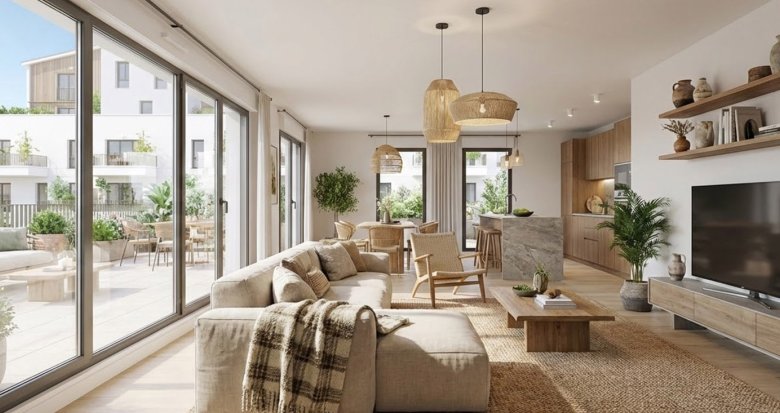 Achat / Vente appartement neuf Saint-Nazaire à 45 min de Nantes (44600) - Réf. 13885