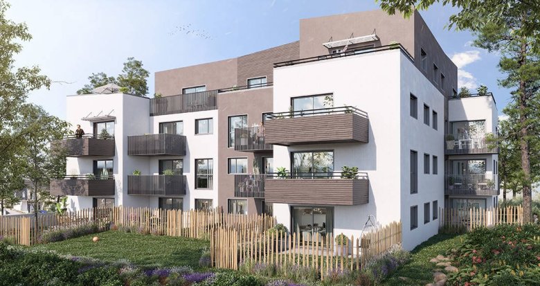 Achat / Vente appartement neuf Saint Nazaire au calme dans un environnement boisé (44600) - Réf. 7144