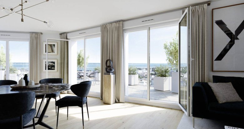 Achat / Vente appartement neuf Saint-Nazaire vue panoramique sur la mer et l'estuaire (44600) - Réf. 6701