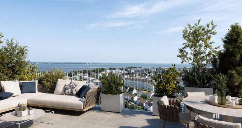 Achat / Vente appartement neuf Saint-Nazaire vue panoramique sur la mer et l’estuaire (44600) - Réf. 6701