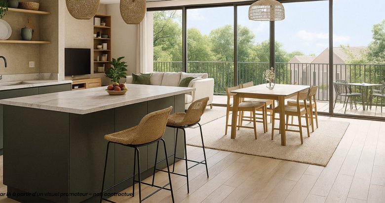 Achat / Vente appartement neuf Savenay appartements proche de la forêt (44260) - Réf. 13610