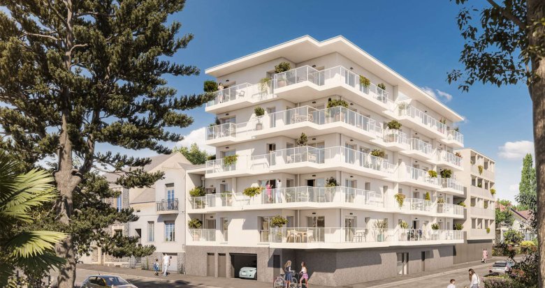 Achat / Vente appartement neuf Saint-Nazaire proche Jardin des Plantes à 100m de la plage (44600) - Réf. 8362